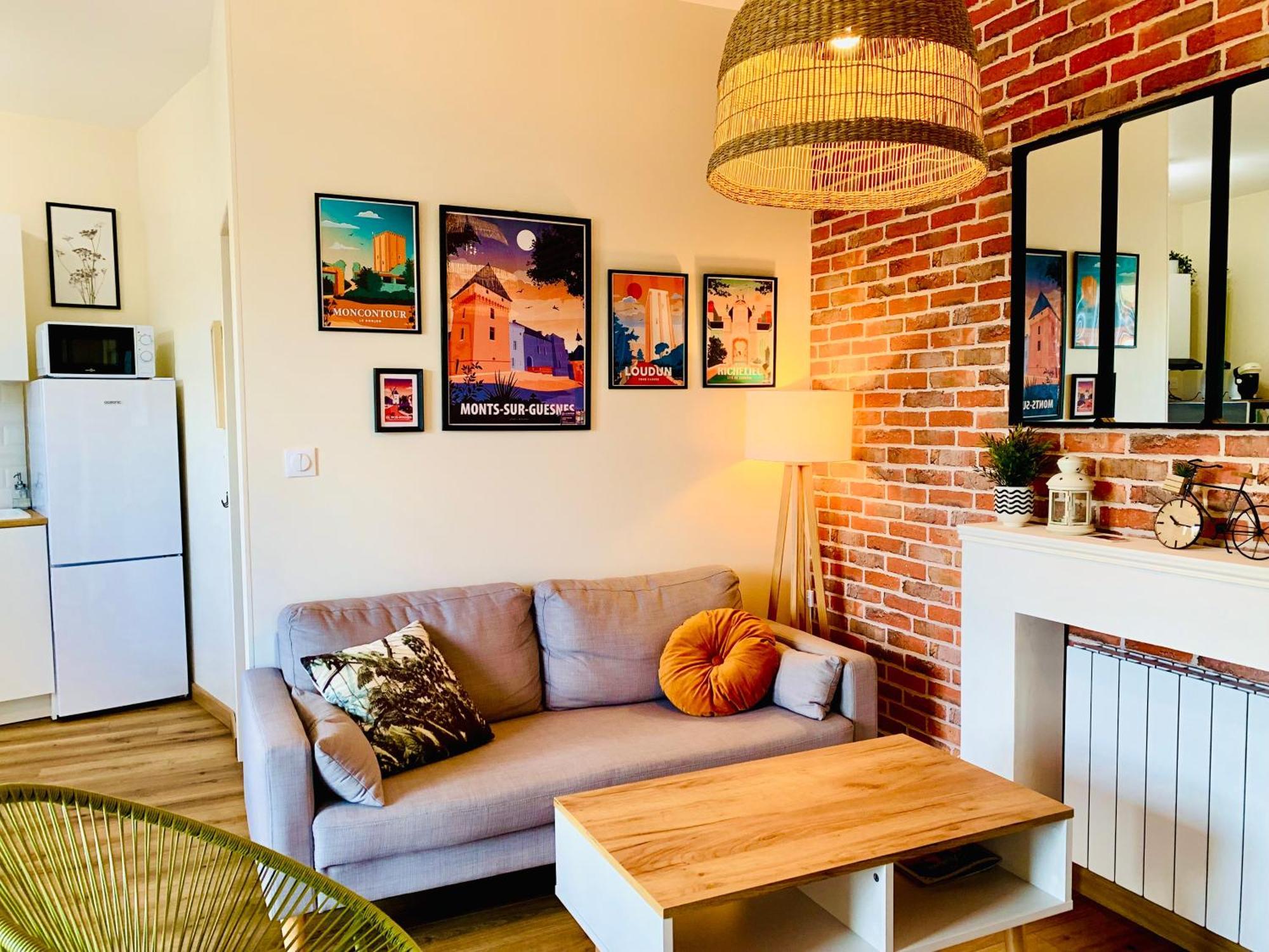 Gite Clair De Lune Monts-sur-Guesnes Extérieur photo